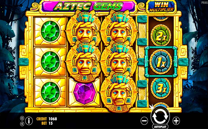 Memenangkan Harta Karun dengan Aztec Gems dari Pragmatic Play